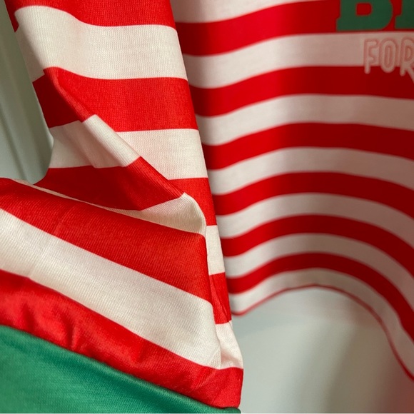 New Christmas Pajamas Set-2023 Stripe Matching Family Pajamas For DAD/ XL - Picture 5 of 9